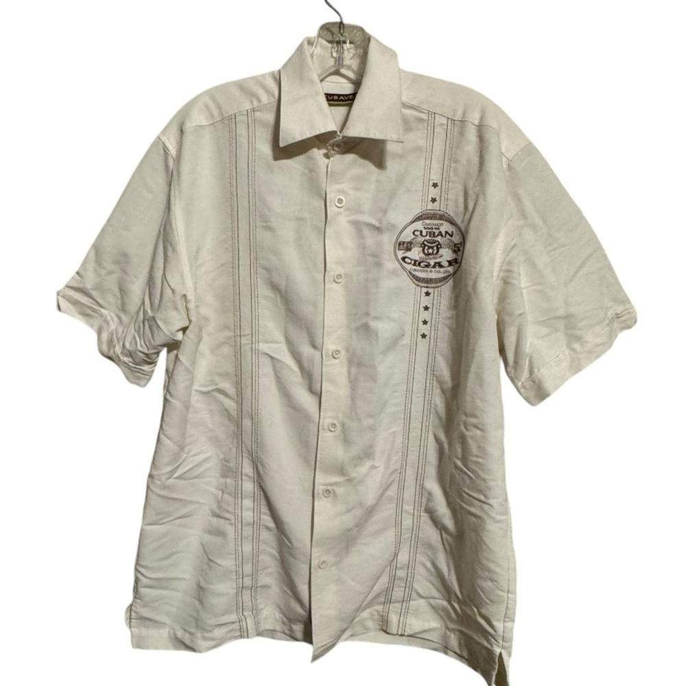Vintage Cubavera‎ Embroidered Shirt